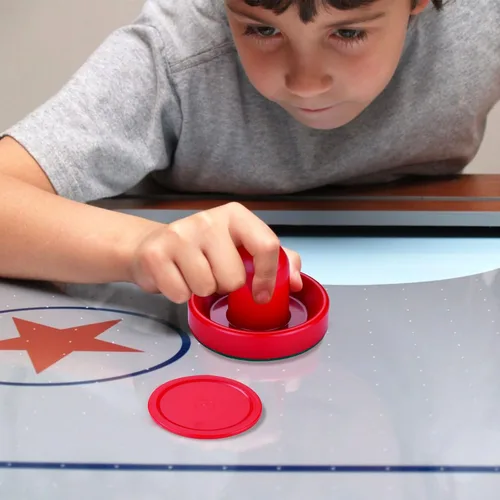 Miniatura 7 de Air Hockey Pucks and Paddles,Air Hockey Strikers Pushers Air Hockey Table Replacement Accessories Verde