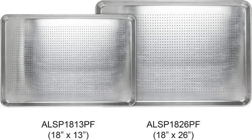 Miniatura 4 de Excellante Sartén de Aluminio Media Hoja de 18" X 13", Perforada, Viene en Cada Una