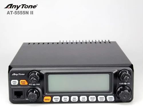Miniatura 6 de AnyTone AT-5555N II - Transceptor móvil actualizado de 32.8 ft con reducción de ruido de radio de alta potencia 60W AM PEP/50W FM/SSB 60W (PEP)