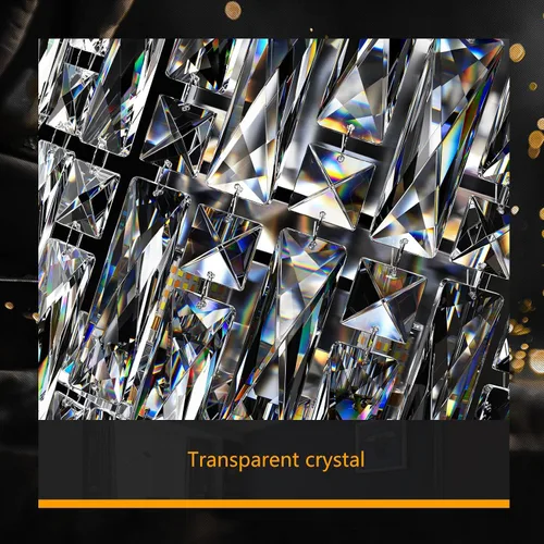 Miniatura 5 de Apliques de pared, modernos apliques de pared de cristal para interiores, lámpara de pared cromada de lujo, lámpara de pared K9 con gotas de cristal