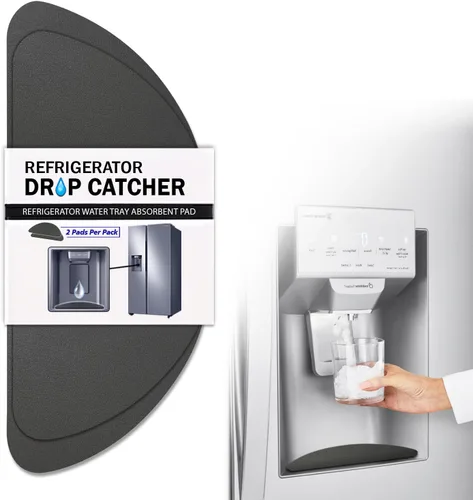 Colector de goteo para bandeja de agua del refrigerador, almohadilla absorbente para bandeja de goteo del refrigerador, protege contra derrames de