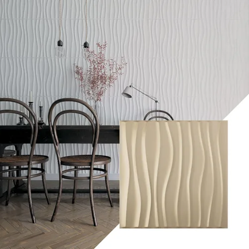 Miniatura 31 de Ekena Millwork 19 5/8 pulgadas de ancho x 19 5/8 pulgadas de alto Shoreline EnduraWall Panel decorativo de pared 3D, aluminio