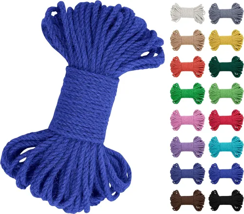 Miniatura 41 de JeogYong - Cuerda de yute de 3 mm, 99,9 m, cuerda natural gruesa para jardín, ideal para manualidades, exterior, jardinería, envoltorios de regalo