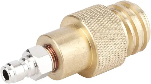 Miniatura 7 de AYNEFY Adaptador de agua, TR21-4 Adaptador de latón de rosca macho Convertidor de botella de gas de agua Adaptador de cilindro de CO2 Piezas
