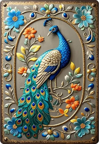 Miniatura 12 de Letrero de lata de búhos con diseño de efecto visual 3D, póster de metal para decoración de pared para el hogar, patio, cocina, restaurante