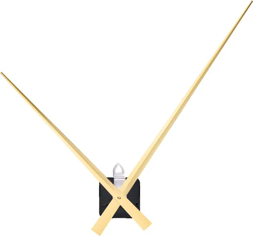 Miniatura 9 de Hicarer Mecanismo de movimiento de reloj de alta torsión Kit de mecanismos de reloj de pared de repuesto para relojes de pared, herramientas de Negro