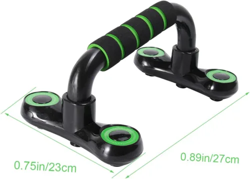 Miniatura 2 de Garneck Barras de flexión para hombre, resistentes soportes de flexión, marco portátil, mango antideslizante para entrenamiento de tríceps de pecho