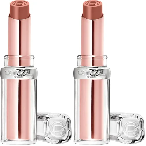 Miniatura 13 de L'Oreal Paris Glow Paradise - Bálsamo hidratante para pintalabios con extracto de granada, Beige Eden, 0.1 Oz 180 Edén Beige