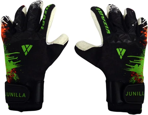 Vizari Junilla F.P. Soccer GK Goalkeeper Gloves with Finger Protection for Adults and Teens | Professional Level