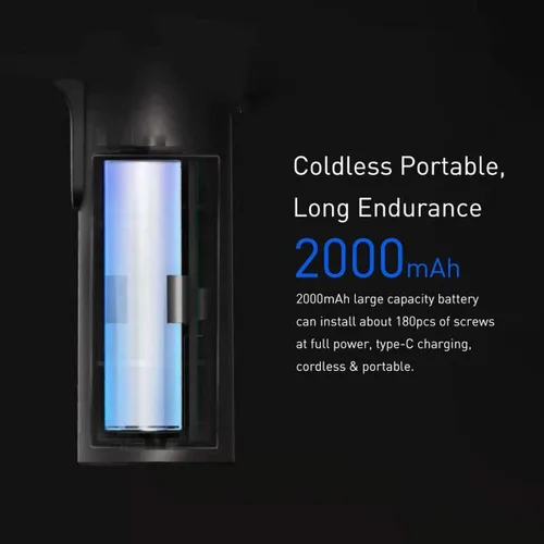 Miniatura 5 de Xiaomi Juego de destornilladores eléctricos de precisión – MI 3.6 V Kit de destornilladores pequeños de potencia inalámbrica con estuche portátil