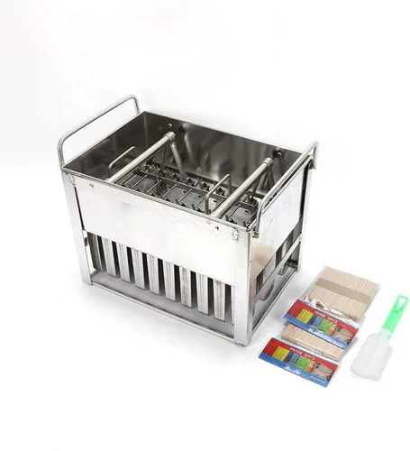 DIY Stainless Steel Molds Ice Pop Molds Pop Ice Cream Stick Holder (30PCS Round head)