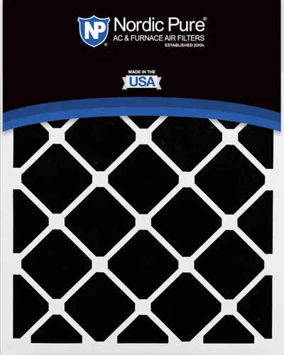Miniatura 5 de Nordic Pure 20x25x4 (19_1/2 x 24_1/2 x 3_5/8) Filtros de aire plisados MERV 15 Plus Carbon 1 paquete