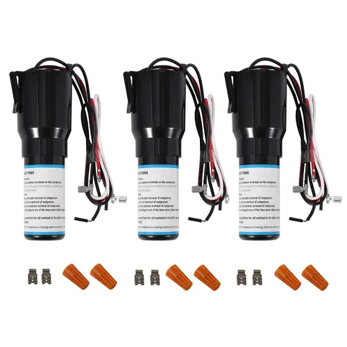 Miniatura 7 de Condensador de arranque duro RCO410 3 en 1 de Seentech - Compatible con refrigeradores y congeladores 1/4-1/3 H.P. 115VAC - Modelo Repalces