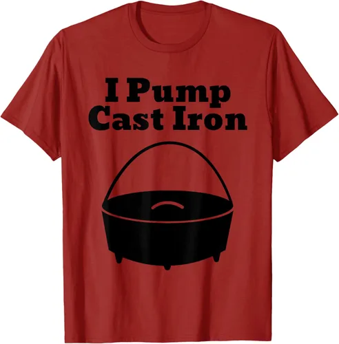 Miniatura 39 de I Pump - Camiseta de hierro fundido para cocinar al horno holandés