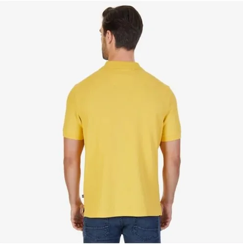 Miniatura 67 de Nautica playera polo clásica de mangas cortas, color sólido, para hombre