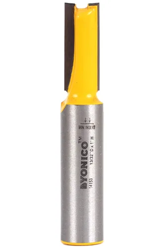 Miniatura 50 de YONICO Brocas de enrutador Broca recta 5/8 de pulgada de diámetro X 3/4 de pulgada de altura vástago de 1/4 de pulgada 14159q