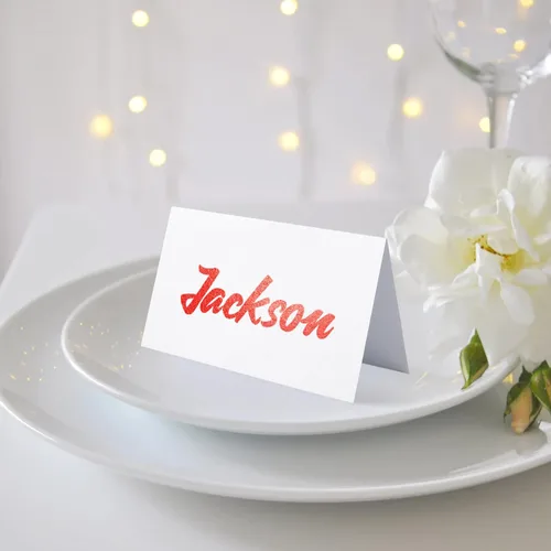Miniatura 5 de 120 piezas de tarjetas de lugar, tarjeta de asiento de 2x3.5 pulgadas en blanco para llenar en banquetes, tarjeta de acompañante, tarjetas de lugar