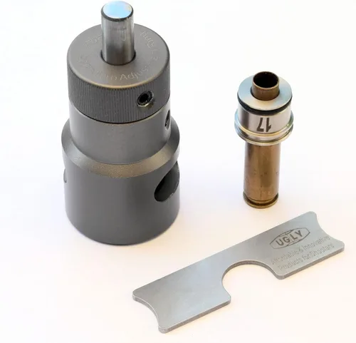 Miniatura 5 de Derraco Engineering Ugly SRT Recortadora de Caja de Latón con Referencia al Hombro - Simple, Precisa y Rápida