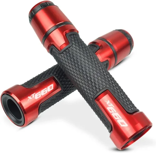 Miniatura 5 de Para Yamaha XT 660 XT660 1984 1985 1986 2004-2017 2012 2013 2014 7/8 "0.866 in Accesorios de motocicleta Manillar Agarraderas