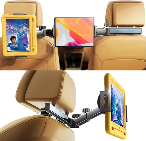 LISEN Soporte para iPad Montaje para Automóvil Elementos Esenciales para Viajes por Carretera Actividades para Niños, Accesorios de Automóvil para