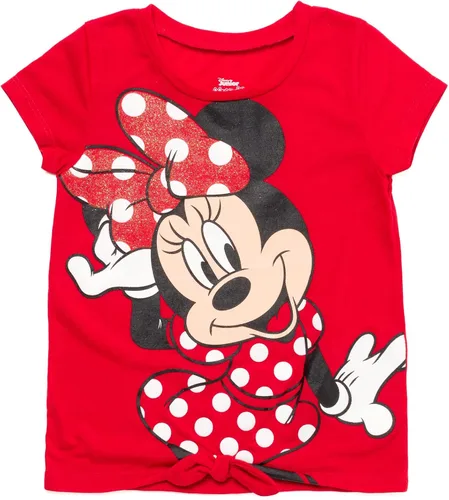 Miniatura 2 de Disney Minnie Mouse - Conjunto de camiseta con estampado de peplum para niñas y niños pequeños