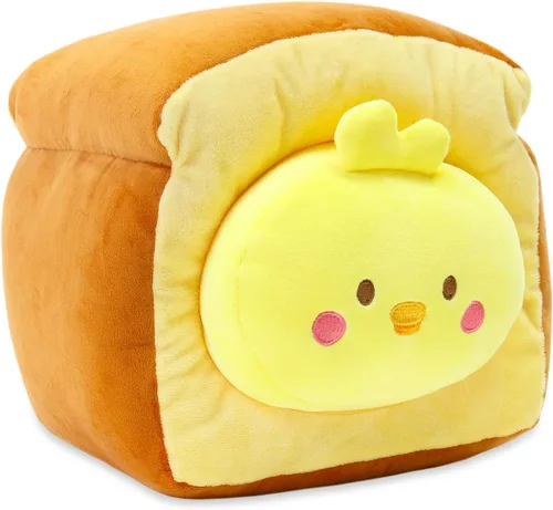 Miniatura 8 de Anirollz Cherry Pie Bunniroll - Peluche de conejito Kawaii con traje de pastel de cerezo, pequeño juguete de peluche suave, almohada de felpa