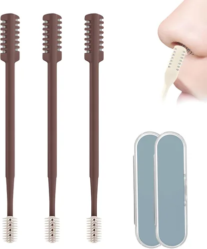Miniatura 9 de Cortador de Pelo Nasal Mejorado Elementos Esenciales de Viaje para Hombres y Mujeres, 2025 Herramientas de Eliminación de Vello de Fosas Nasales