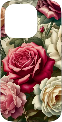Miniatura 15 de Funda con diseño floral para iPhone 11 Pro Max, diseño victoriano vintage