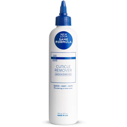 Miniatura 8 de Quitacutículas y suavizante líquido para uñas – Cuidado profesional de uñas Blue Cross con lanolina, tratamiento hidratante para cutículas secas