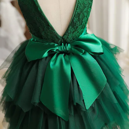 Miniatura 5 de NNJXD Baby Girl Princess Dress Bowknot Sequins Dresses