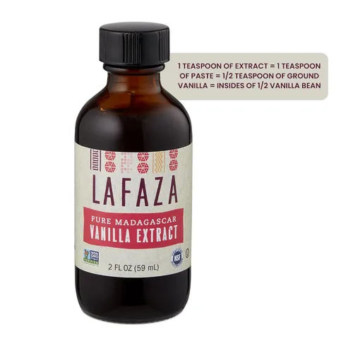 Miniatura 6 de Lafaza Extracto orgánico puro de vainilla de Bourbon de Madagascar, totalmente natural (2 fl oz)