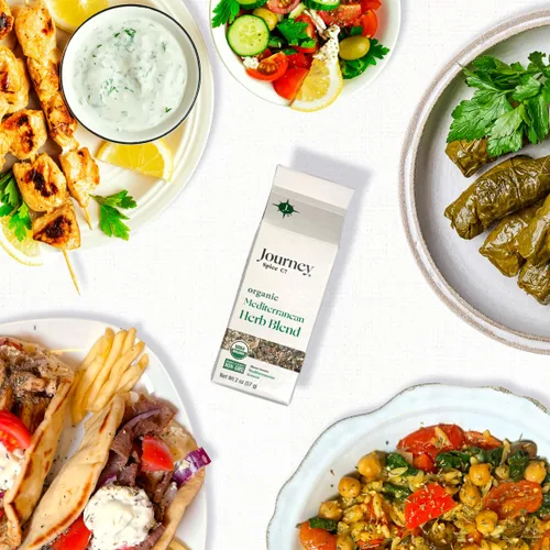 Miniatura 5 de Journey Spice Co. - Mezcla orgánica de cítricos griegos y hierbas mediterráneas Juego de condimentos griegos orgánicos gourmet de Journey Spice