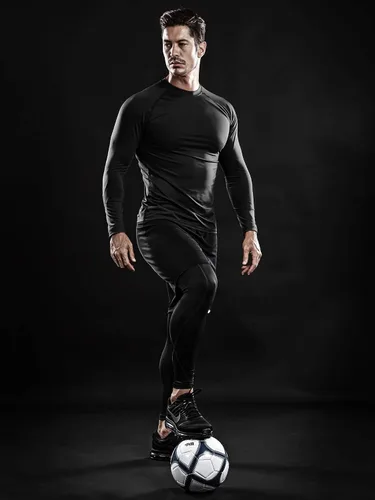 Miniatura 4 de DRSKIN - Camisas de compresión para hombre, manga larga, paquete de 4, 3, 2 o 1 unidades, camisas de entrenamiento deportivo, capa base atlética