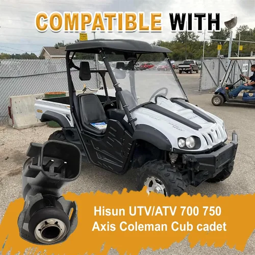 Miniatura 7 de Chikia Inyector de combustible Hisun 700 con pernos de repuesto para Hisun UTV ATV 700 750 Massimo MSU 700, Axis 700, YS700, Cub cadet, Coleman