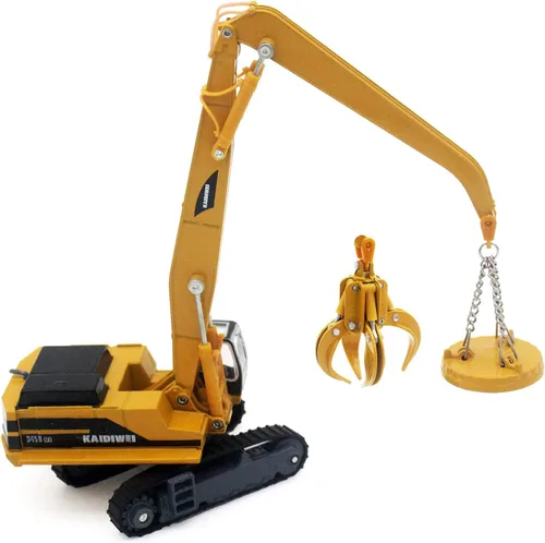 Miniatura 8 de Tipmant Juguete de aleación de gran tamaño fundido a presión de juguete Torre de giro Grúa de giro Vehículo en miniatura Coche Niños Regalos Altura