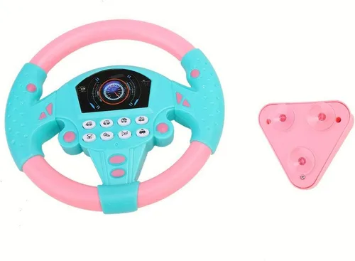 Herramienta para volante, volante ecológico para niños, duradero, de plástico saludable, no tóxico para bebés de 4 a 6 años, con sentido de la