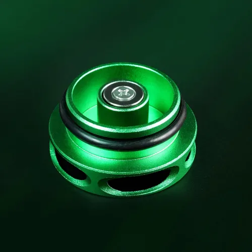 Miniatura 7 de Tapa de combustible diésel de aluminio, tapa magnética de gas de tanque de aluminio más grande actualizada para camiones RAM (2013-2019) 1500 2500