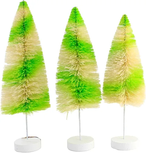 Miniatura 2 de Bethany Lowe Lime Stripes Delights - Juego de 3 cepillos para botellas