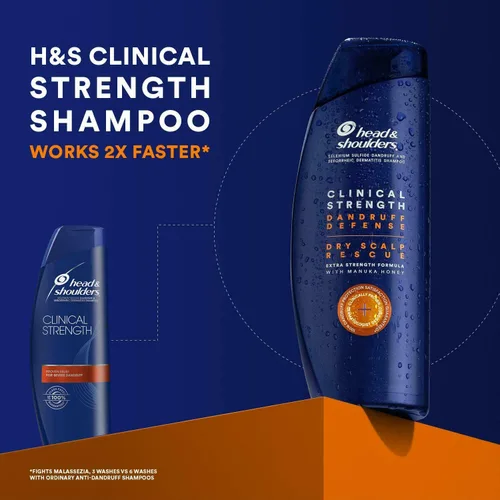 Miniatura 3 de Head & Shoulders Champú para la caspa, fuerza clínica, 14.2 oz (paquete de 3)