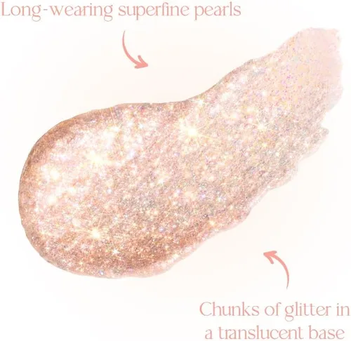 Miniatura 4 de dasique Starlit Jewel - Brillo Líquido con Purpurina (04 Cuarzo Rosa) Sombra de purpurina brillante Maquillaje coreano Maquillaje de ojos
