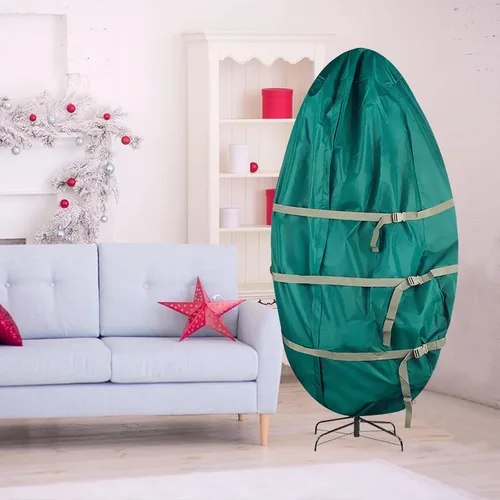 Miniatura 7 de JUOPZKENN Bolsa de almacenamiento vertical para árbol de Navidad, bolsa vertical de almacenamiento para árbol de Navidad, cubierta antipolvo
