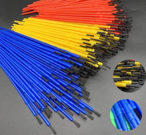 Miniatura 2 de Juego de 150 pinceles de pintura de plástico, pinceles de pintura acrílica, pinceles de acuarela, kit de pintura de detalles coloridos, suministros