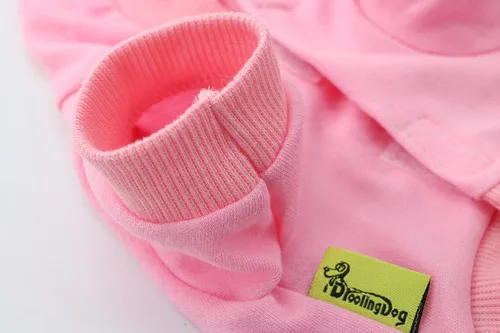 Miniatura 7 de Camisas rosas para perras, ropa para cachorros, sudadera con capucha para mujer, sudadera con corona de princesa para mascotas, camiseta para perros