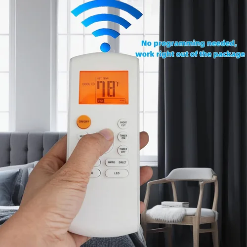 Miniatura 3 de Mando a distancia de repuesto para Midea MR Cool Koolking Bosch Carrier Toshiba AC Air Condtioner RG57B1/BGE RG57A6/BGEF RG57A6/BGEFU1 RG57E1/BGEU1