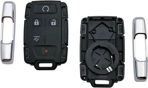 Miniatura 10 de Funda de Reemplazo para Llavero de Coche a Distancia Compatible con Silverado Colorado GMC Canyon Sierra 2014 2015 2016 2017 2018 2019 2020 2021