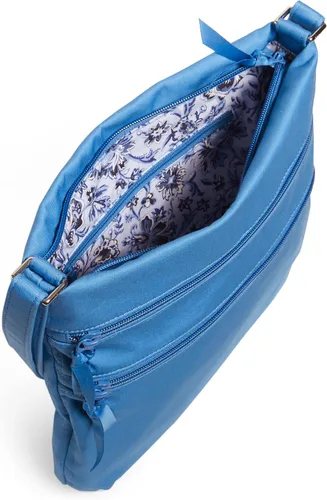 Miniatura 4 de Vera Bradley Triple Zip Hipster Crossbody Purse, Cotton