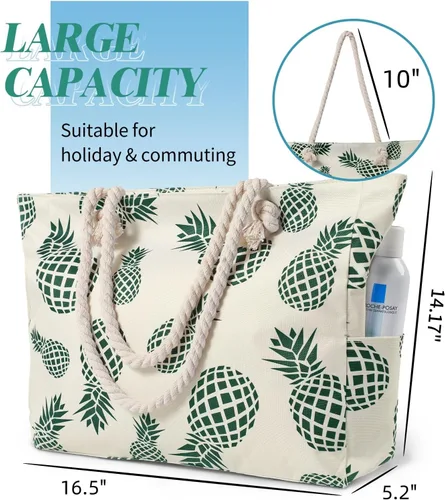 Miniatura 3 de Straw Beach Bags for Women, Tote Handbag Shoulder Bag for Women, Beach Straw Purse Buckets Summer Fashion Hobo Bags