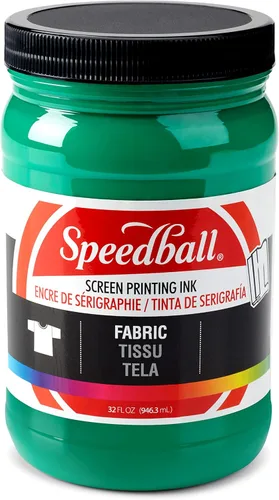 Miniatura 20 de Speedball Tinta de impresión de pantalla de tela, 8 onzas, color negro para impresión de camisetas y serigrafía