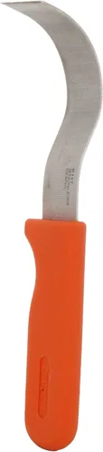 Miniatura 9 de Zenport K114 Cuchillo de cosecha de cultivo en fila con hoja de acero inoxidable de 18,4 cm, caja de 12, plateado