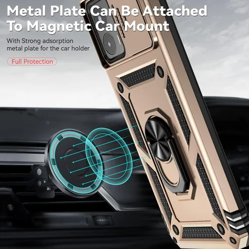 Miniatura 6 de Funda para Moto G 5G 2023, [No para la versión 2022] con protectores de pantalla y cubierta de cámara, [Grado militar] cubierta probada contra